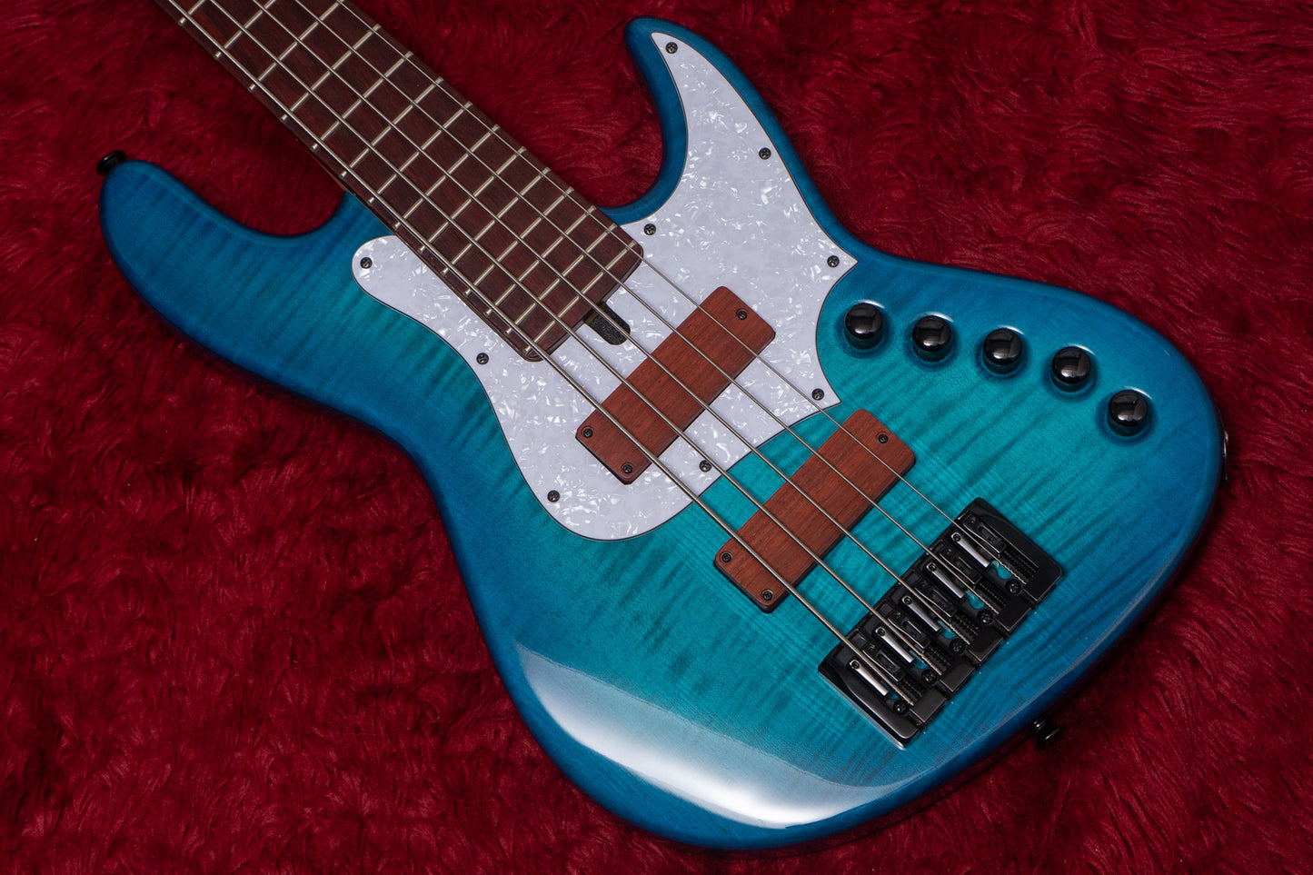 【used】Maruszczyk / Elwood L 5a-24 Custom 2Tone Turquoise Padouk 2023 4.540kg #230253【GIB Yokohama】