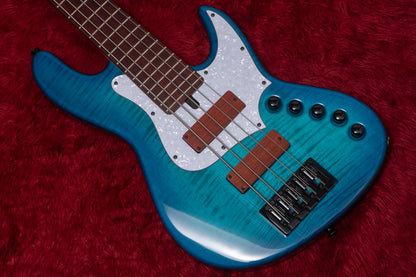 【used】Maruszczyk / Elwood L 5a-24 Custom 2Tone Turquoise Padouk 2023 4.540kg #230253【GIB Yokohama】