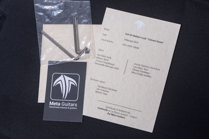 【new】meta guitars / Veil-B5 Midscale "Crimson Queen" 3.670kg【GIB Yokohama】