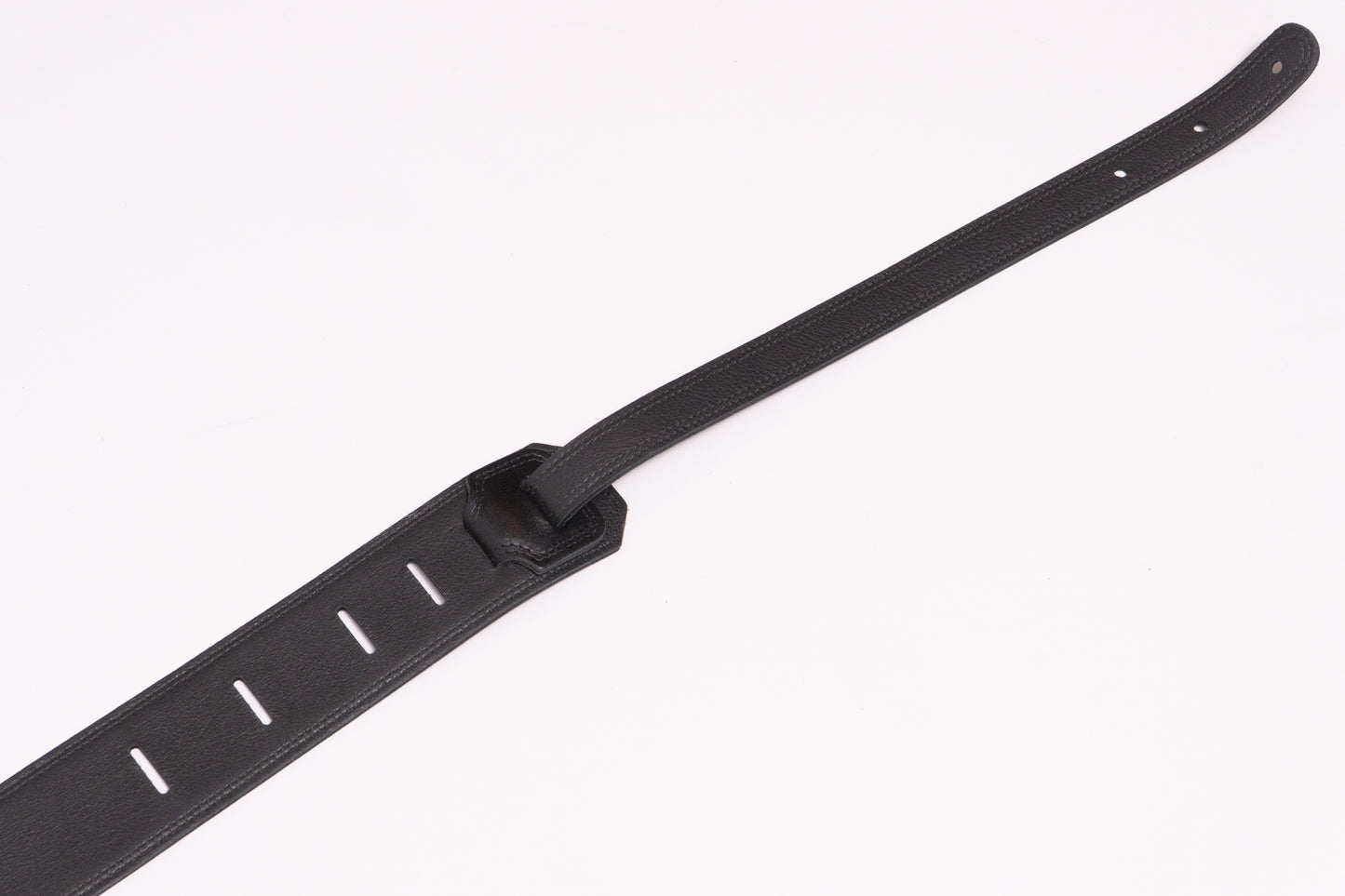 【new】Moody Straps / 2.5 Inch Black / Black Leather Standard Tail【GIB Yokohama】