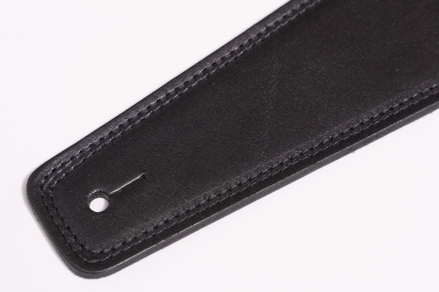 【new】Moody Straps / 2.5 Inch Black / Black Leather Standard Tail【GIB Yokohama】