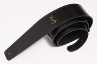 【new】Moody Straps / 2.5 Inch  Black / Black Suede Standard Tail【GIB Yokohama】