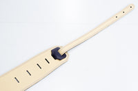 【new】Moody Straps / 4.0 Inch Violet/Cream Leather Standard Tail 【GIB横浜】
