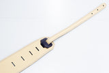 【new】Moody Straps / 4.0 Inch Violet/Cream Leather Standard Tail 【GIB横浜】
