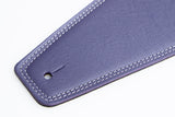 【new】Moody Straps / 4.0 Inch Violet/Cream Leather Standard Tail 【GIB横浜】