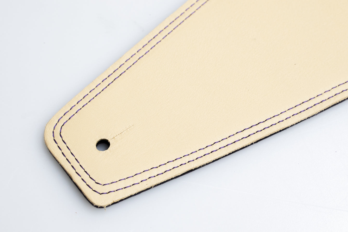 【new】Moody Straps / 4.0 Inch Violet/Cream Leather Standard Tail 【GIB横浜】