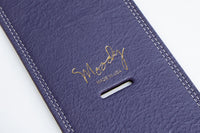 【new】Moody Straps / 4.0 Inch Violet/Cream Leather Standard Tail 【GIB横浜】