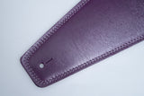 【new】Moody Straps / 4.0 Inch Purple/Cream Leather Standard Tail【GIB Yokohama】