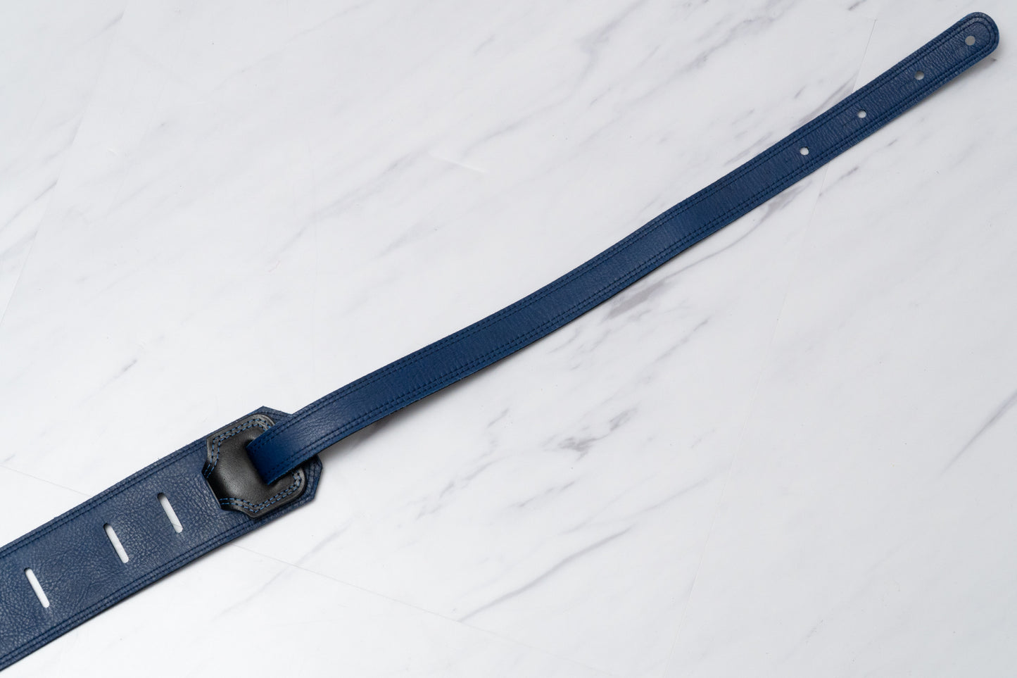 【new】moody Straps / Leather - Leather 2.5"" Long Black / Blue【GIB Yokohama】