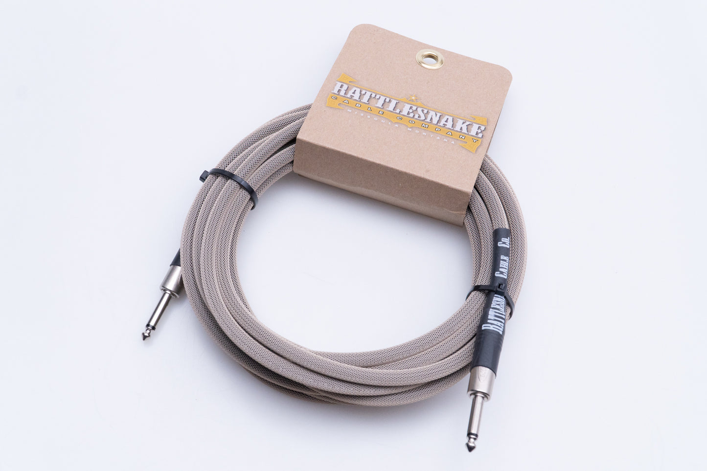 【new】Rattlesnake Cable / 20ft Standard in Dirty Tweed S/S 【GIB Yokohama】