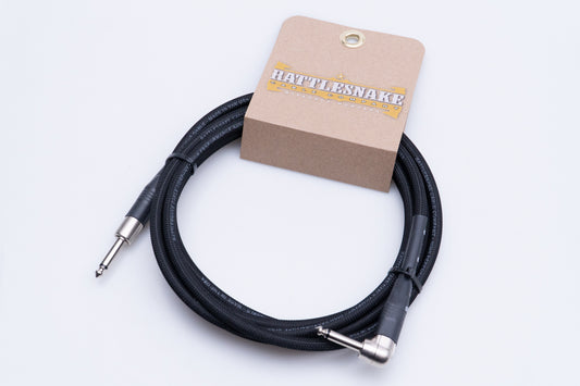 【new】Rattlesnake Cable / 10ft Standard in Black S/L 【GIB Yokohama】