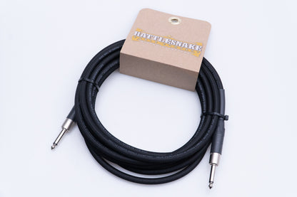 【new】Rattlesnake Cable / 15ft Standard in Black S/S 【GIB Yokohama】