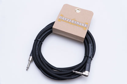 【new】Rattlesnake Cable / 15ft Standard in Black S/L 【GIB Yokohama】