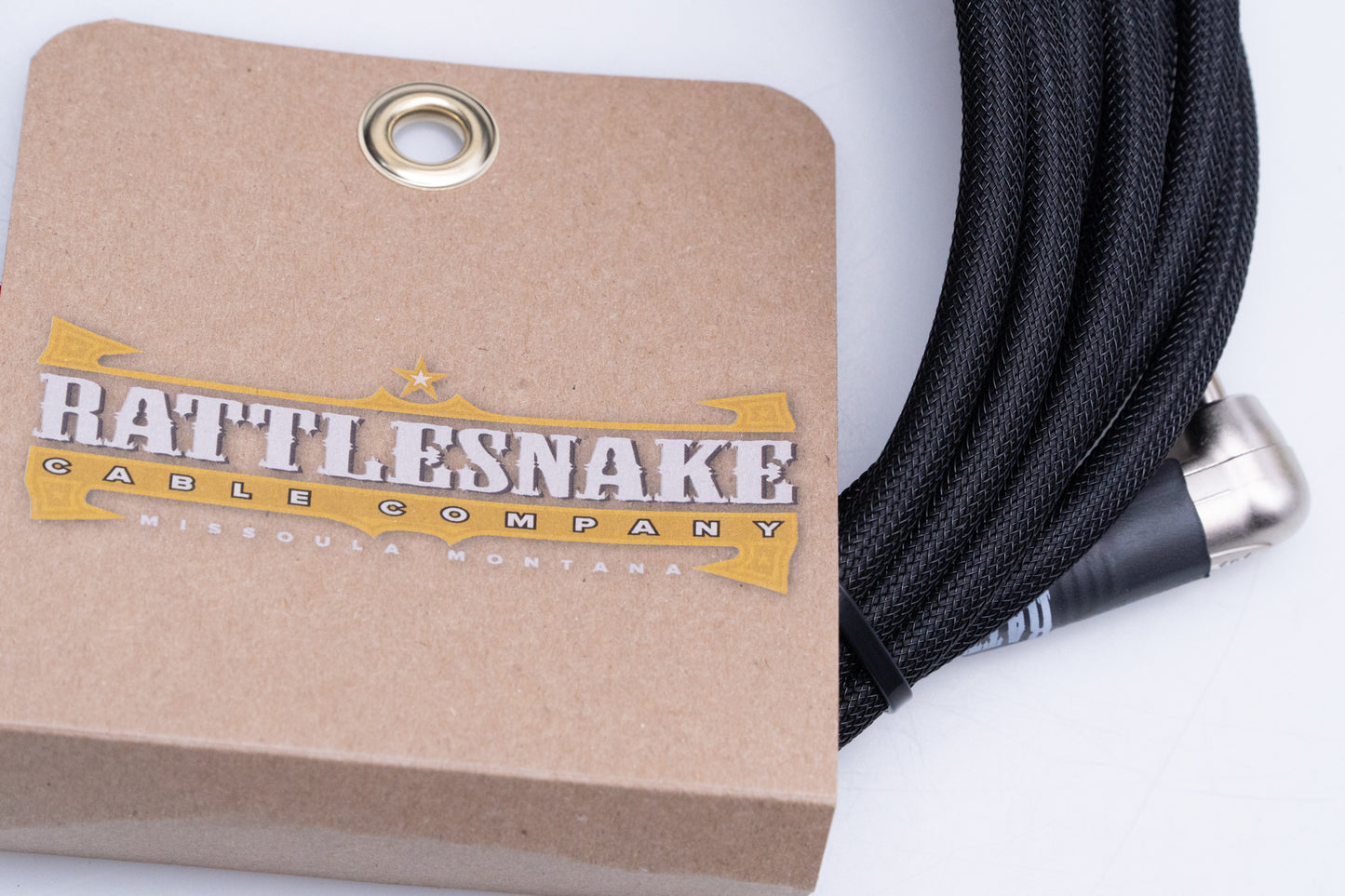 【new】Rattlesnake Cable / 15ft Standard in Black S/L 【GIB Yokohama】