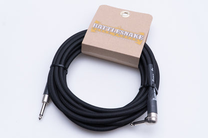 【new】Rattlesnake Cable / 20ft Standard in Black S/L 【GIB Yokohama】