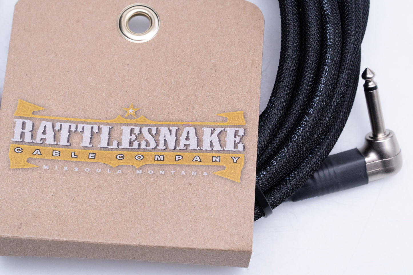 【new】Rattlesnake Cable / 20ft Standard in Black S/L 【GIB Yokohama】