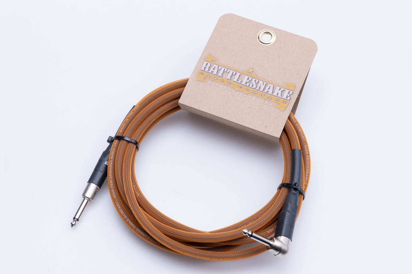 【new】Rattlesnake Cable / 15ft Standard in Copper S/L 【GIB Yokohama】