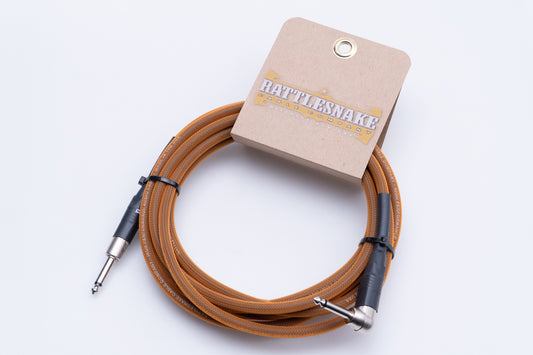 【new】Rattlesnake Cable / 15ft Standard in Copper S/L 【GIB Yokohama】