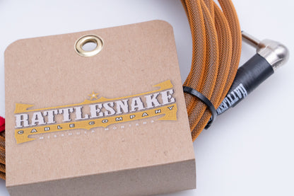 【new】Rattlesnake Cable / 15ft Standard in Copper S/L 【GIB Yokohama】