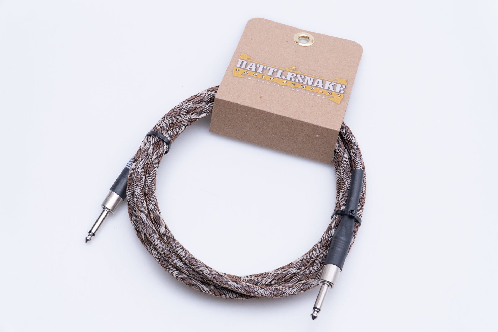 new】Rattlesnake Cable / 10ft Standard in Snake Weave S/S 【GIB