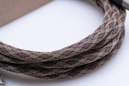 【new】Rattlesnake Cable / 15ft Standard in Snake Weave S/S 【GIB Yokohama】
