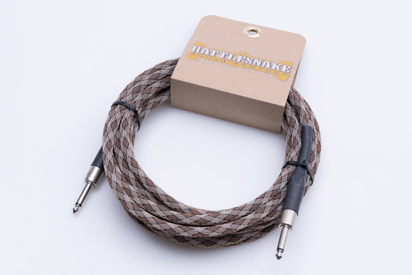 【new】Rattlesnake Cable / 20ft Standard in Snake Weave S/S 【GIB Yokohama】