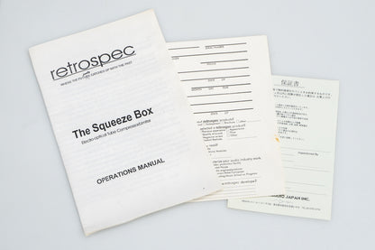 【used】retrospec / The Squeeze Box【GIB Yokohama】