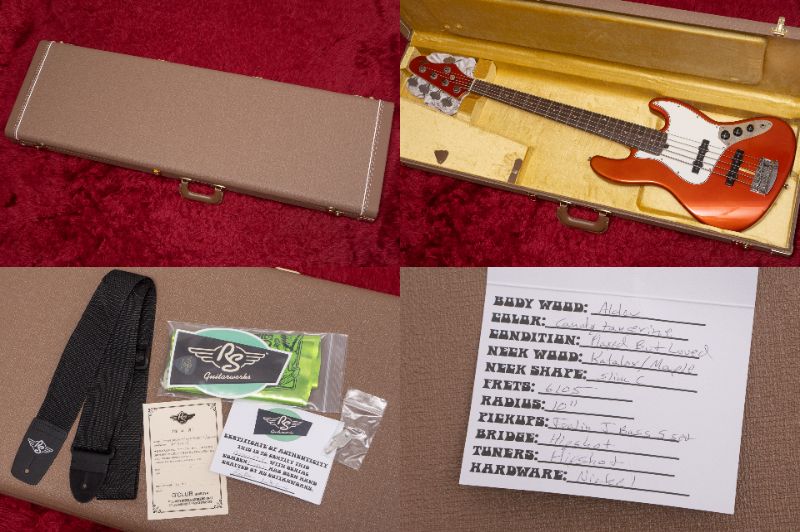 【used】RS Guitarworks / Contour Bass 63V / Candy Tangerine / Mudium 2024 4.185kg #RS724-5【Consignments】【GIB Yokohama】