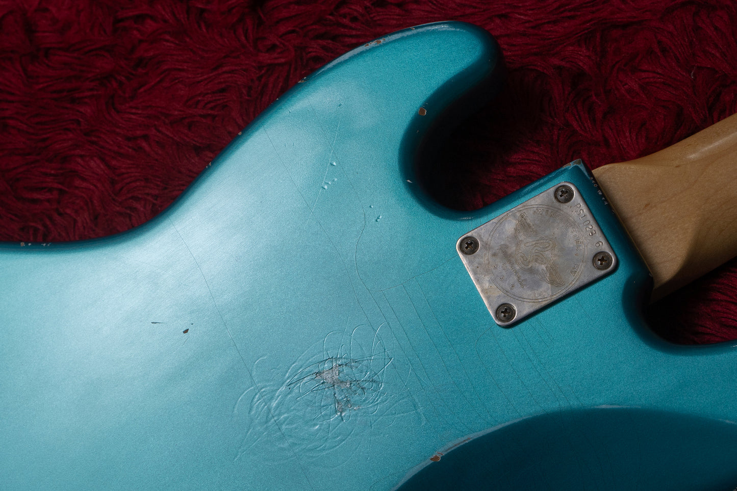 【used】RS Guitarworks / Contour Bass 63V Calypso Green Road Killed 4.325kg #RS1023-6【GIB Yokohama】