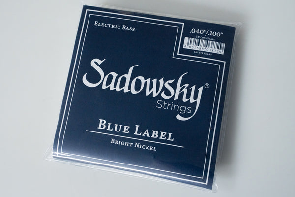 [new] sadowsky / SBN40 Blue 4-string Nickel Strings [Yokohama Store]