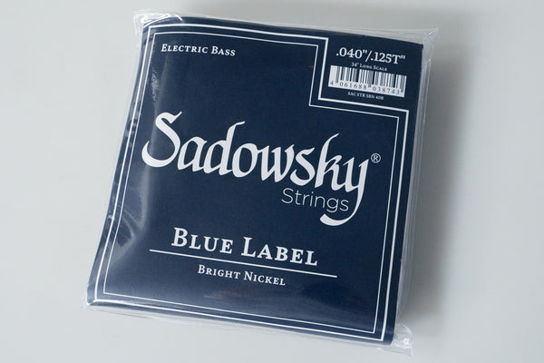 [new] sadowsky / SBN40B Blue 5-string nickel string  [Yokohama Store]