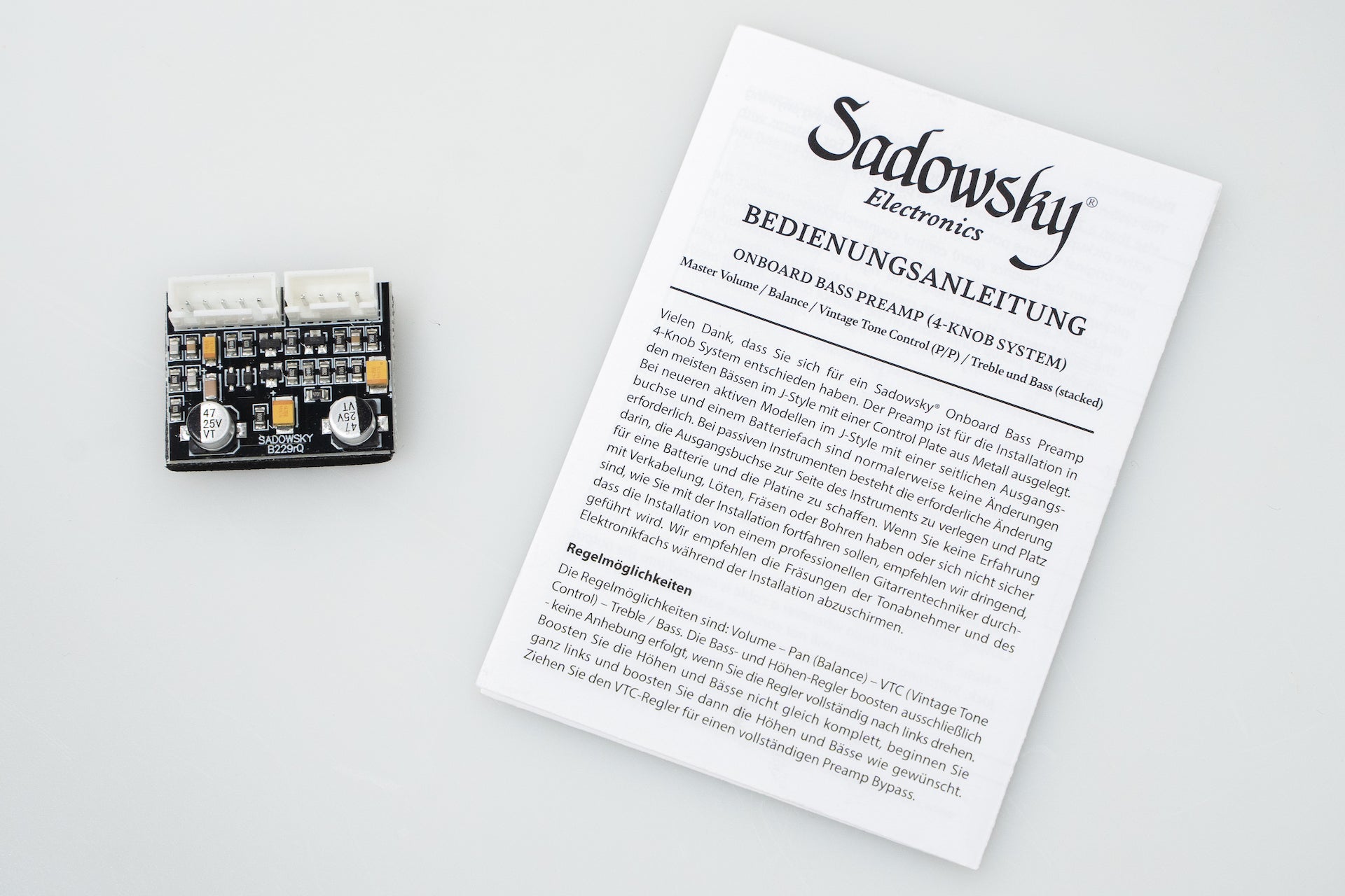 new】Sadowsky / BASS PREAMP SAC ELE ONBOARD BP4K【Yokohama
