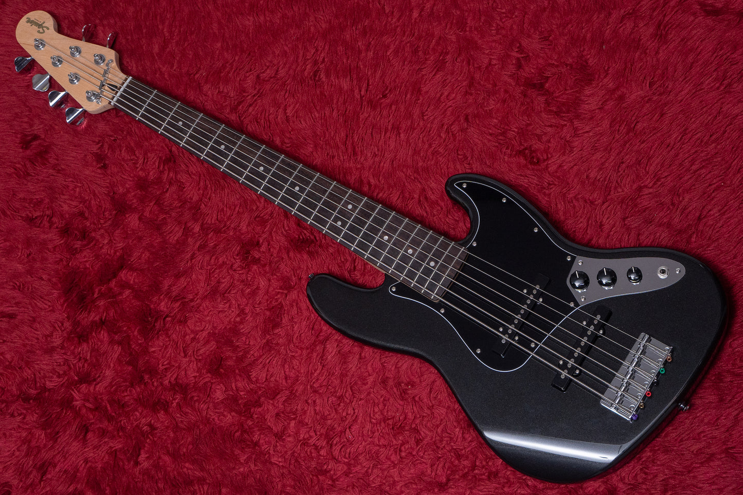 【used】Squier / Affinity Series Jazz Bass VI Black Metallic/Laurel 2024 4.265kg #CYKH24005617【GIB Yokohama】