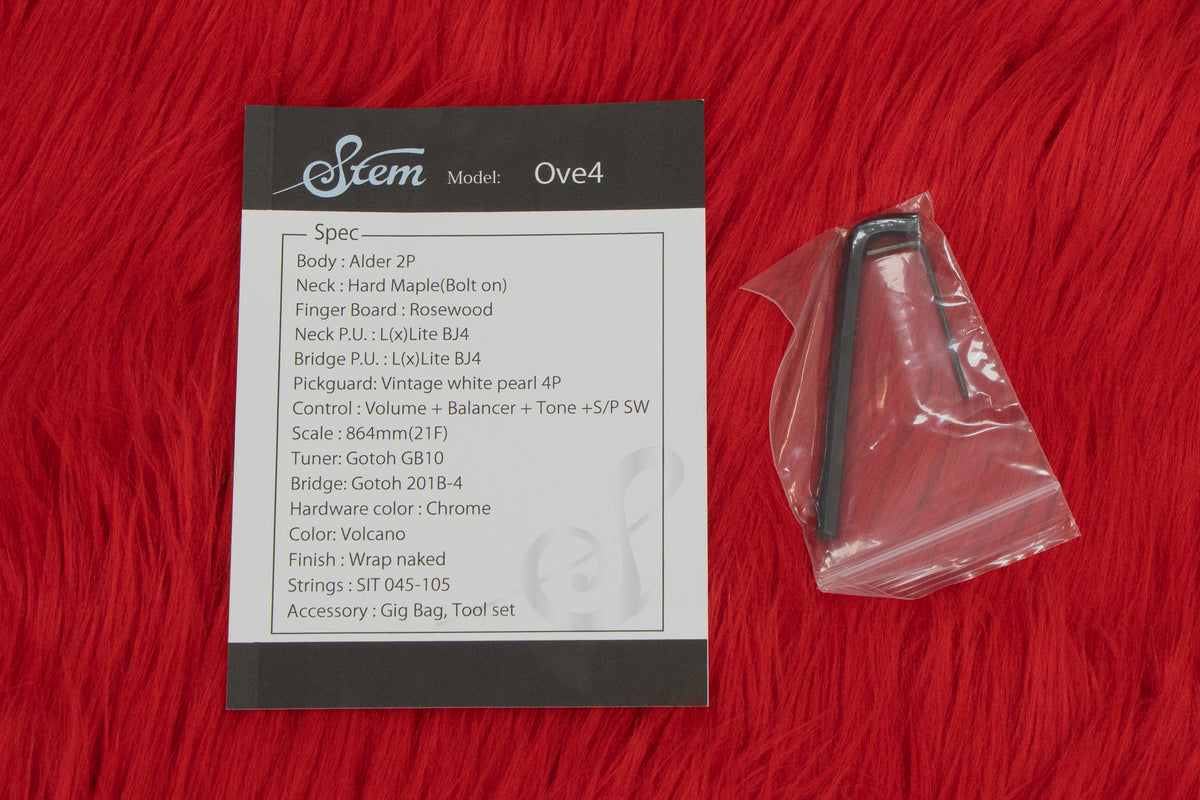 【new】Stem / Ove 4 Volcano wrap naked 3.64kg 【GIB Seoul】