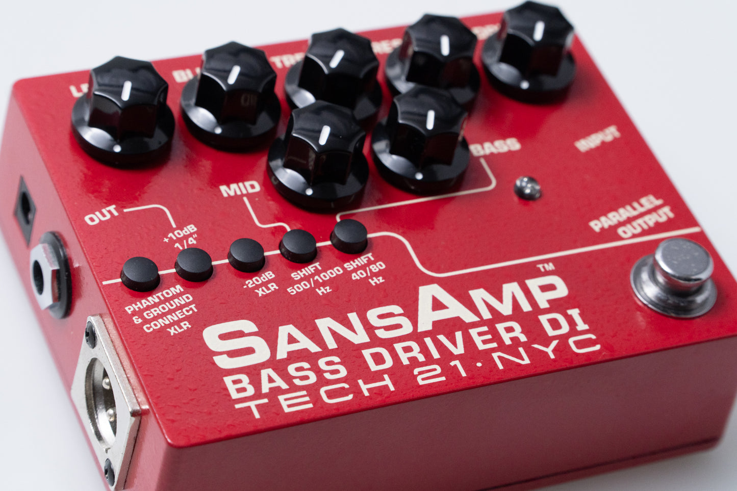 【used】TECH21 / SANSAMP BASS DRIVER DI V2 Vermilion【GIB Yokohama】