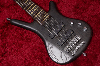 【used】Warwick / Pro series Corvette STD 6  Nirvana Black 2010 4.540kg #F100304【GIB Yokohama】