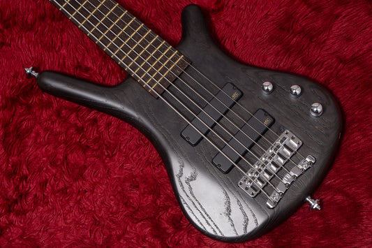 【used】Warwick / Pro series Corvette STD 6  Nirvana Black 2010 4.540kg #F100304【GIB Yokohama】