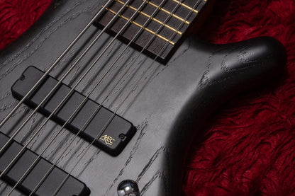 【used】Warwick / Pro series Corvette STD 6  Nirvana Black 2010 4.540kg #F100304【GIB Yokohama】