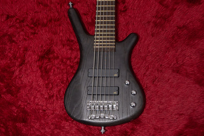 【used】Warwick / Pro series Corvette STD 6  Nirvana Black 2010 4.540kg #F100304【GIB Yokohama】