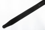 【new】Warwick / Teambuilt Genuine Leather Bass Strap Black Blind Embossing【GIB Yokohama】