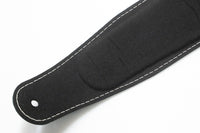 【new】Warwick / Teambuilt Genuine Leather Bass Strap Black Blind Embossing【GIB Yokohama】