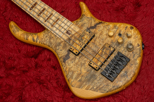【outlet】Warrior Instruments / DM5 Bass Natural 3.860kg #DM172【GIB Yokohama】