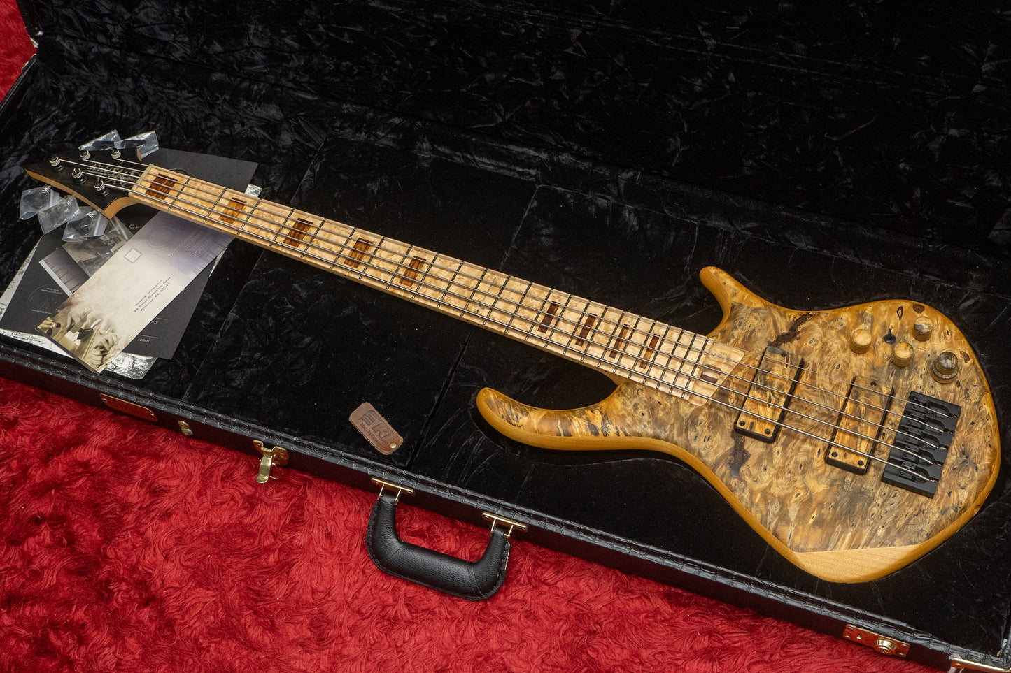 【outlet】Warrior Instruments / DM5 Bass Natural 3.860kg #DM172【GIB Yokohama】