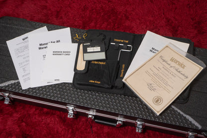 【used】Warwick / CUSTOM SHOP STREAMER LX 5st DARK FRENCH VIOLET 2015 4.460kg #H16146415【GIB Yokohama】