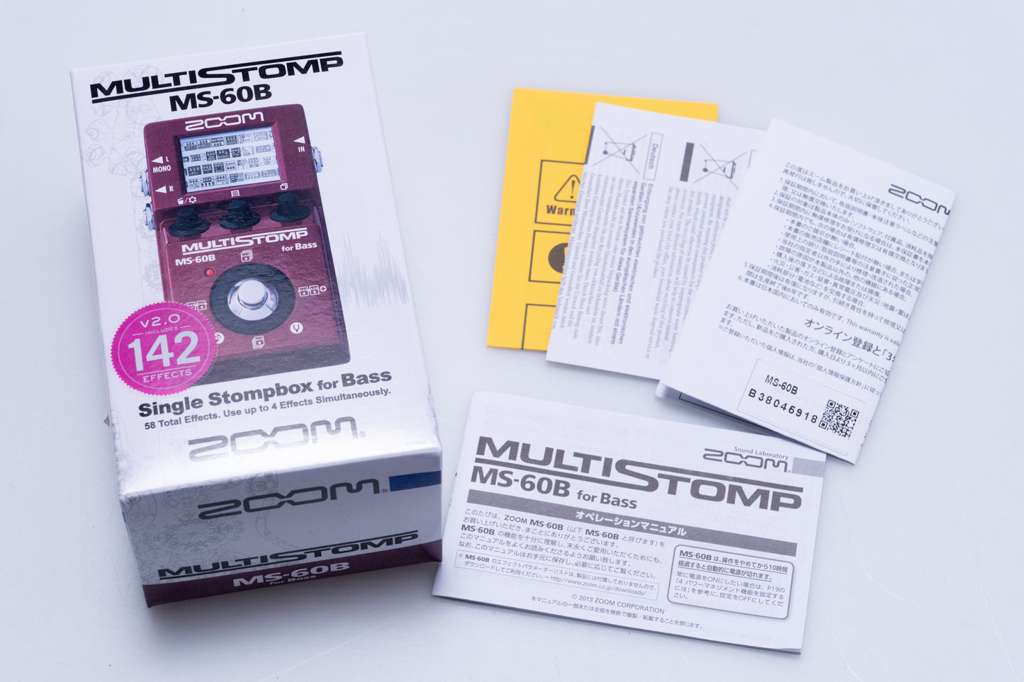 【used】ZOOM / MULTI STOMP MS-60B【GIB Yokohama】