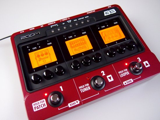 ベース ZOOM B3 Zoom B3 Multi-Effects Guitar Effect Pedal for sale online | eBay