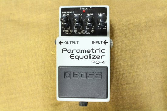 BOSS PQ-4 PARAMETRIC EQUALIZER – Bass Shop Geek IN Box BOSS PQ-4 PARAMETRIC EQUALIZER – Bass Shop Geek IN Box