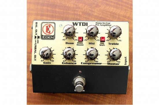 Pedal preamp that cherishes the original tone