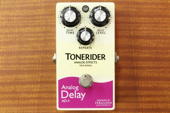 【完動／美品】英国TONERIDER AD-1 アナログディレイ TONERIDER AD-1 Analog DELAY – Bass Shop Geek IN Box
