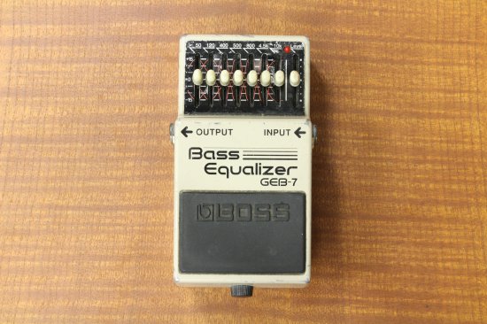 BOSS GEB-7 BASS EQUALIZER – Bass Shop Geek IN Box